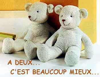 A DEUX.... C'EST BEAUCOUP MIEUX......